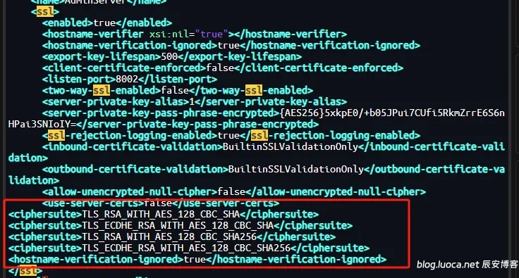 图片[5]-weblogic 全版本 解决 SSL/TLS 服务器瞬时 Diffie-Hellman 公共密钥过弱【原理扫描】-辰安博客