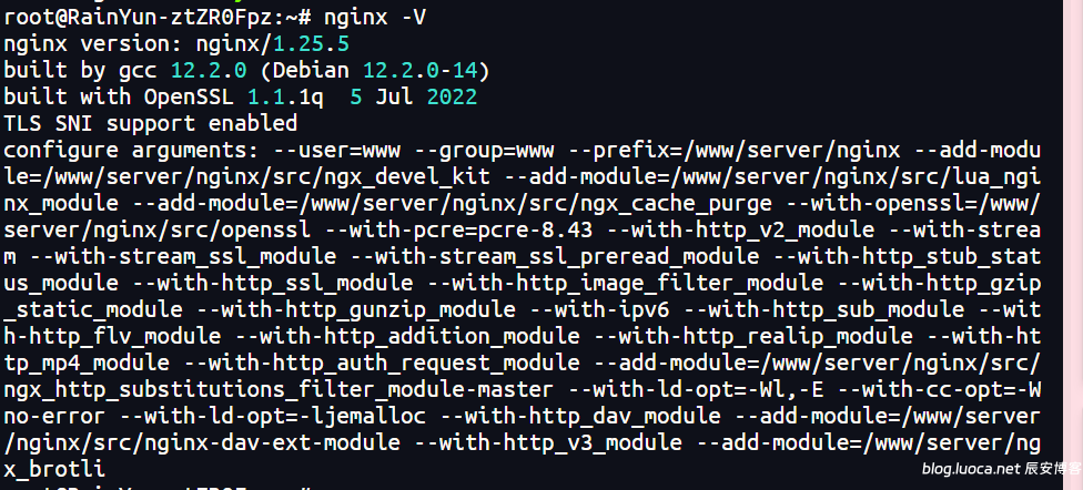宝塔NGINX性能优化-升级OpenSSL提升nginx HTTP3性能-辰安博客